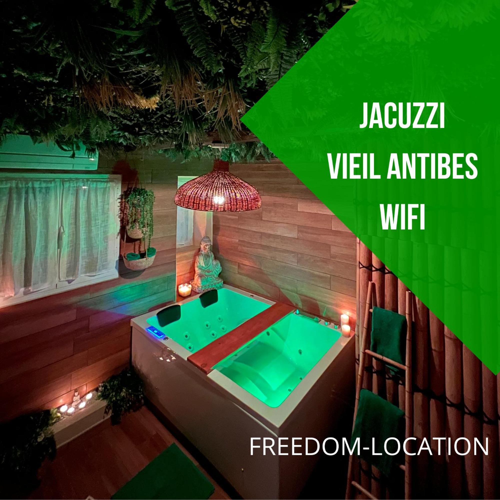 Ferienwohnung Le Balneo Jacuzzi Vieil Antibes Safranier Exterior foto